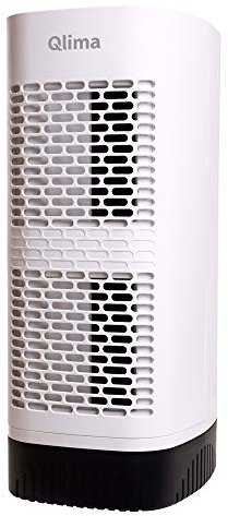 QLIMA Purificatore d'aria A 34 Qlima - 30 W - Filtro HEPA - fino a 34 m3 - Timer - 3 velocità - controlli elettronici touch