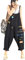 Bigassets Donna Jeans Salopette Senza maniche Tute pagliaccetto Style 2 Black