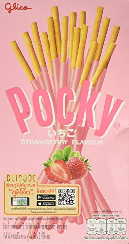 Glico Pocky Strawberry Biscuit Sticks 47 g