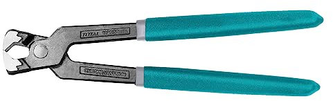 TOTAL - Pinza da Taglio Frontale | 200 mm | Ideale per Tagliare Filo, Cavi o Plastica | Manico Ergonomico Antiscivolo | Realizzata in Cromo Vanadio | Manico in Plastica