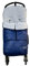 Danielstore- Saco Silla de Paseo Universal Saco Polar de Invierno, Desmontable con cremallera, Cabezal ajustable, transpirable e Impermeable (Azul pirulos)