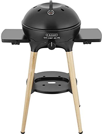 Home>it CADAC Gas Grill Ø40 Citi Chef 40 Assembled with 4 pcs des Nero