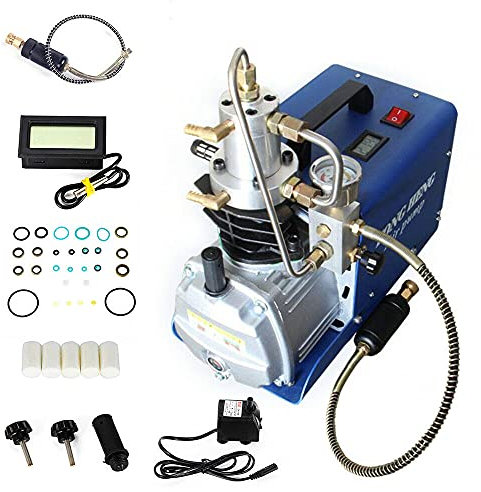 PCP Pompe à air haute pression 30 Mpa 300 bar 4500 PSI Compresseur d'air électrique Compresseur d'air haute pression Pompe Paintball et bouteilles de plongée