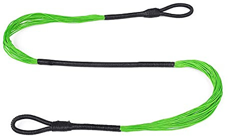 NIKA ARCHERY Pistolenarmbrustsehne 17,52 Zoll als Ersatz für die Sehne, passend für die meisten 50lbs/80lbs Pistolenarmbrüste Green Color
