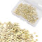 AIEX 18K Gold Chip Lot, Goldlot Hartlot Chips Goldlot 2 x 2 mm 14k Gold Lot (0.32DWT) für Schmuck 1.360°F E Lot / (738°C) M Lot