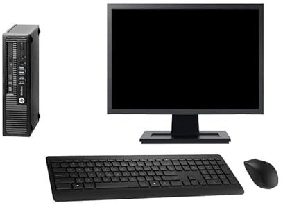 Mini PC HP EliteDesk 800 G1 USDT Ecran 27 G3220 RAM 8Go SSD 2To Windows 10 WiFi (Reconditionné)