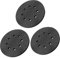 SI FANG 125mm Soft Sponge Interface Pad 8 Holes Foam Sanding Pads for 5 Inch Dust Free Random Orbital Sander, Impact Resistant Noise Reduction Cushion Hook and Loop Buffing Pad (3Pcs)