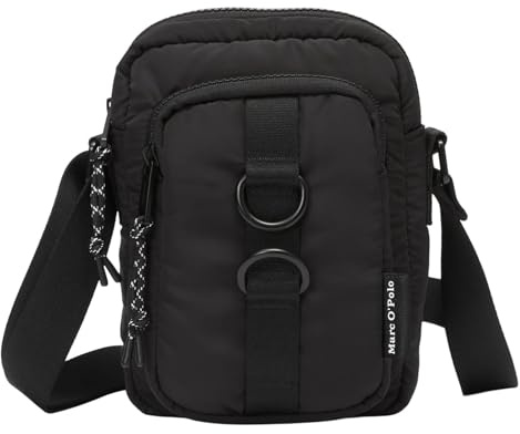 Marc O'Polo Umhängetasche Schultertasche Mikkel Crossbody Bag Black schwarz