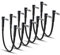 RUXELY Cable Patch para Guitarra 6Pack,0.15M Pedal Cables 1/4 Angulo Recto Trenzado Estéreo Cable Equilibrio Audio Doble Blindaje TS Enchufe Cobre para Amplificador Micrófono/Mezclador Amplificador