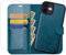 OCASE for iPhone 12 Detachable Case iPhone 12 Pro Magnetic 2 in 1 PU Leather Wallet Case with[Kickstand][RFID Blocking][Card Holder] Phone Cover for the 6.1 inch iPhone 12/12 Pro,Peacock Blue