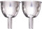 2 Pcs Stainless Steel Mini Funnels Multipurpose Small Funnels for Drinking Liquor Flask, Essential Oil Bottle, Spice Powder, Homemade Make-up Fillers