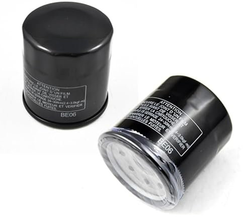 Filtro olio moto FOR Kawasaki ER-6n EDS, EEF, EFF, FFF, FGF (ER650) (ABS) 13-16 EX650 A6F, A7F, A8F, C9F, CAF Ninja 650R 06-10 (Color : 2PC)