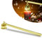 Ohromcoli Kerzenlöscher - Kerzenzubehör Edelstahlmit 6.9/17.5cm Griff, Kerzen Löschhütchen zum Sicheren Löschen von Kerzendochten, Geschenk für Kerzenliebhaber (Goldene)