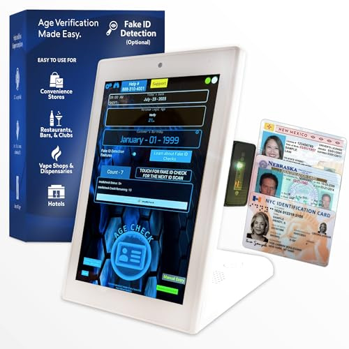 MinorDecliner Countertop ID Scanner for Bars and Clubs for Age Verification