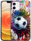GlamCase for iPhone 12/12 Pro, iPhone 12/12 Pro Case - Vintage Color Football (Soccer) Printed Slim Fit Cute Plastic Hard Snap on Protective Designer Back Case/Cover for iPhone 12/12 Pro. Multicolor