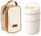 YILANJIN Boîte Isotherme Repas Chaud, Bol Muesli, Thermos Alimentaire Chaud Sans BPA, 680ml Lunch Box, Boîte Repas Isotherme Chaud et Froid en Inox pour École, Bureau, Camping, Enfant, Beige