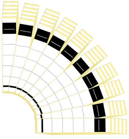 Nogeqi 50 Stück Ordnerrücken Selbstklebend, Ordner Rückenschilder Selbstklebend Breit Ordnerrücken Aufkleber, Ordner Etiketten Selbstklebende Aktenordner Klebeetiketten für Standardordner (Weiß)