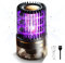 2025 Lampe Anti Moustique - 3 en 1 Mouche Electrique Interieur, 4200V Anti Moustique Electrique Exterieur - 1200Sqft Anti Insectes Répulsif Puissant Piege Mouche Lampe Piège pour Maison/Balcon/Bureau