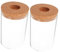 Hemobllo 2pièces Vases Hydroponiques Verre Transparent De Bouteilles Écologiques pour Plantes Succulentes Et Décoration De Bureau Terrarium pour Propagation De Plantes Et Paysage