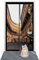 Zanzariere Magnetiche per Porte Finestre 117 x 248 cm Chiusura Automatica Zanzariere Magnetiche Facile da Installare per Porte da Balcone/Cantine/Terrazze, Nero