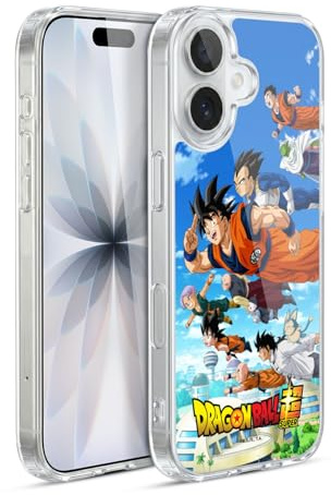 Head Case Designs Offizielle Dragon Ball Super Gruppe Universe Survival Arc Gelhülle [Militärischer Schutzgrad] Kompatibel Mit Apple iPhone 17 Und Kompatibel Mit MagSafe