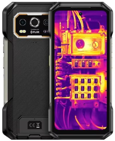 QDWANGUK Armatura 27T Pro 5G Rugged Phone imaging termico 10600mAh Android 14 Smartphone 50MP+64MP Telecamera Notte 6.8 pollici 24GB+256GB NFC