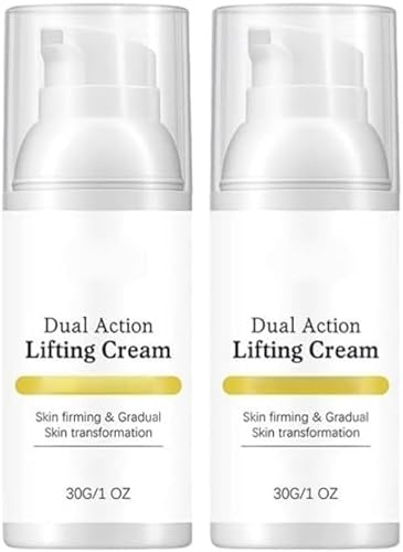 Doppelt wirksame Lifting-Creme, straffende und glättende Gesichtscreme, reduziert feine Linien und Falten, spendet intensive Feuchtigkeit, für alle Hauttypen