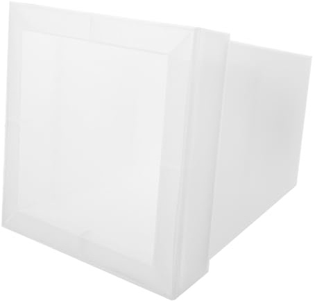 FUOYLOO Pot de Fleurs Lumineux Solaire en Plastique Étanche pour Jardin Terrasse Extérieure Lampe Intégrée