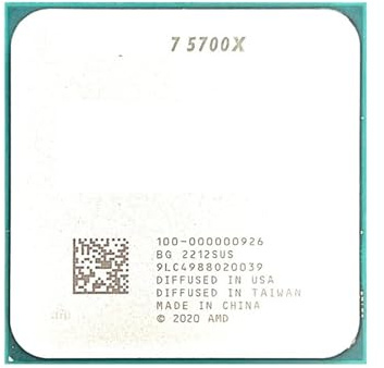 7 Processore CPU 5700X R7 5700X 3,4 GHz a 8 core e 16 thread 7NM L3=32M 100-000000926 Socket AM4 Senza ventola