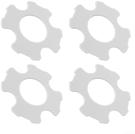 Schwamm für Winny Poolreiniger HJ1102P Ersatzteil 300x300mm Waschbar Roboterzubehör weiß 4 Stück(4pcs)