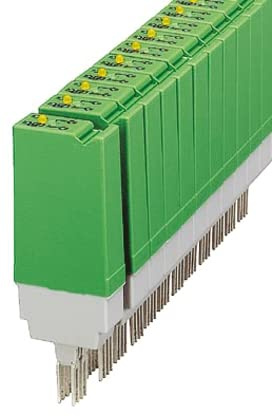 PHOENIX CONTACT ST-REL2-KG 24/1 Relaisstecker, Bestückt mit Kleinschaltrelais, 1 Schließer, 24 V AC/DC Eingangsspannung, 10 Stück