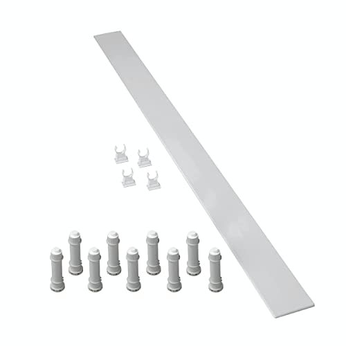 Mira 1.1697.035.WH White Flight Low 900 mm Quadrant Riser Conversion