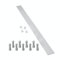 Mira 1.1697.035.WH White Flight Low 900 mm Quadrant Riser Conversion