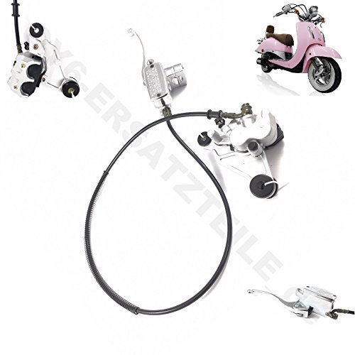 BREMSANLAGE BREMSE vorn komplett für BENZHOU YIYING YY50QT-21 - FIRENZE 50 - ZNEN RETRO CRUISER ZN50QT-E EASY CRUISER BURNOUT NOVA ALPHA MOTORS und baugleiche ROLLER 50-125ccm GY6