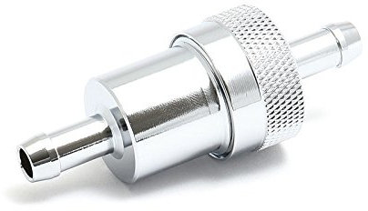 Benzinfilter 5/16 High Flow Chrom