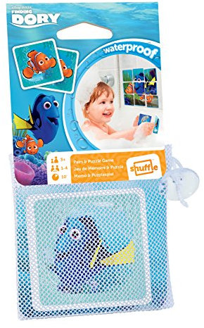 ASS Altenburger 22583119 - Findet Dorie - Aqua Game, Memo und Puzzlespiel - Wasserfeste Karten