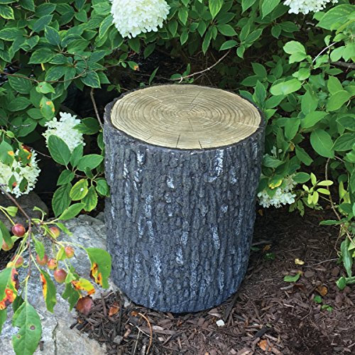 Aquascape Baumstumpfabdeckung aus Eichenimitat für Hof, Landschaft und Garten | 78259 47 cm H x 38,1 cm Durchmesser
