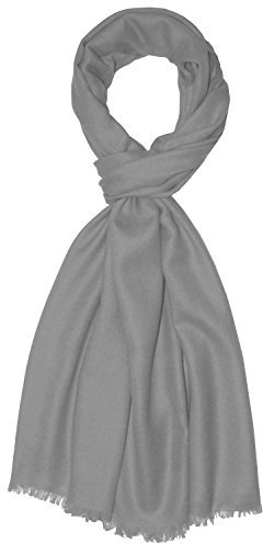 Lorenzo Cana Herrenschal Maenner Schaltuch aus 100% Kaschmir Kaschmirtuch Grau 782971177