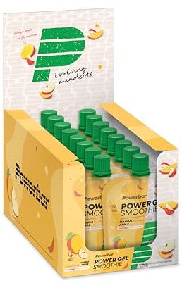 PowerBar - PowerGel Smoothie - Mango Apfel - 16x90g - veganer Energie Smoothie - Magnesium, Natrium&Maltodextrin