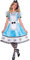 amscan 9904692 - Women's Alice in Wonderland World Book Day Fancy Dress Costume Size: 10-12