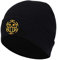 UMiCHOi One Piece Beanie Mütze Anime Cap Skull Skelett Hut, Rundes Skelett schwarz gold,