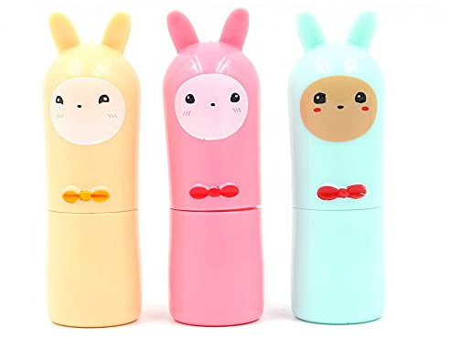 Namvo 3Pcs Leere Lippenbalsam Tuben Beh?lter DIY Kunststoff Lippenbalsam mit Kappe für DIY Make Up Kosmetik Reise Alltag