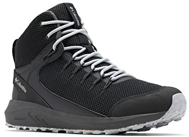 Columbia Trailstorm Mid WP Omni-Heat wasserdichte Wanderstiefel für Herren, Schwarz (Black x Steam), 44 EU