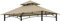COOSHADE Ersatzdach für Grillpavillon, doppelstöckig, für den Außenbereich, passend für Modell L-GZ238PST-11 (Beige)