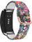 Pulseras de silicona para Samsung Gear Fit 2 Pro / Gear Fit 2 banda de repuesto para mujer, hombre, mujer, pulsera deportiva compatible con Galaxy Gear Fit 2 / Gear Fit 2 Pro (medusa)