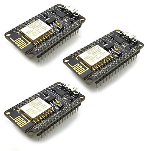Hailege 3pcs ESP8266 NodeMCU CP2102 ESP-12E Entwicklungsboard Open Source Serial Module Funktioniert hervorragend für Arduino IDE/Micropython
