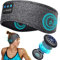 LC-dolida Schlafkopfhörer Bluetooth Stirnband Kopfhörer Bluetooth V5.4 Band Kopfhörer zum Schlafen,Sportskopfhörer Musik Schlaf Kopfhörer Stirnband für Sport Training,Joggen,Yoga,Reisen,Gaming