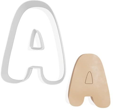 Letter A Cookie Cutter - 3 Sizes