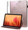 GLANDOTU Coque pour Samsung Galaxy Tab S6 10,5 inch (SM-T860/SM-T865), Flip Cover avec Support et Fente pour Carte étui en Cuir Coque pour Samsung Galaxy Tab S6 10,5 Coque-Or Rose