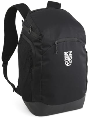 PUMA Basketball Pro Backpack, Unisex-Erwachsene Rucksack, PUMA Black-PUMA White, OSFA -